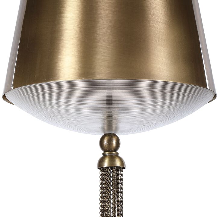 Uttermost Nador 1 Light Brass Pendant